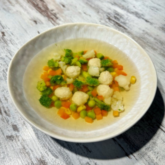 Суп овочевий з фрикадельками